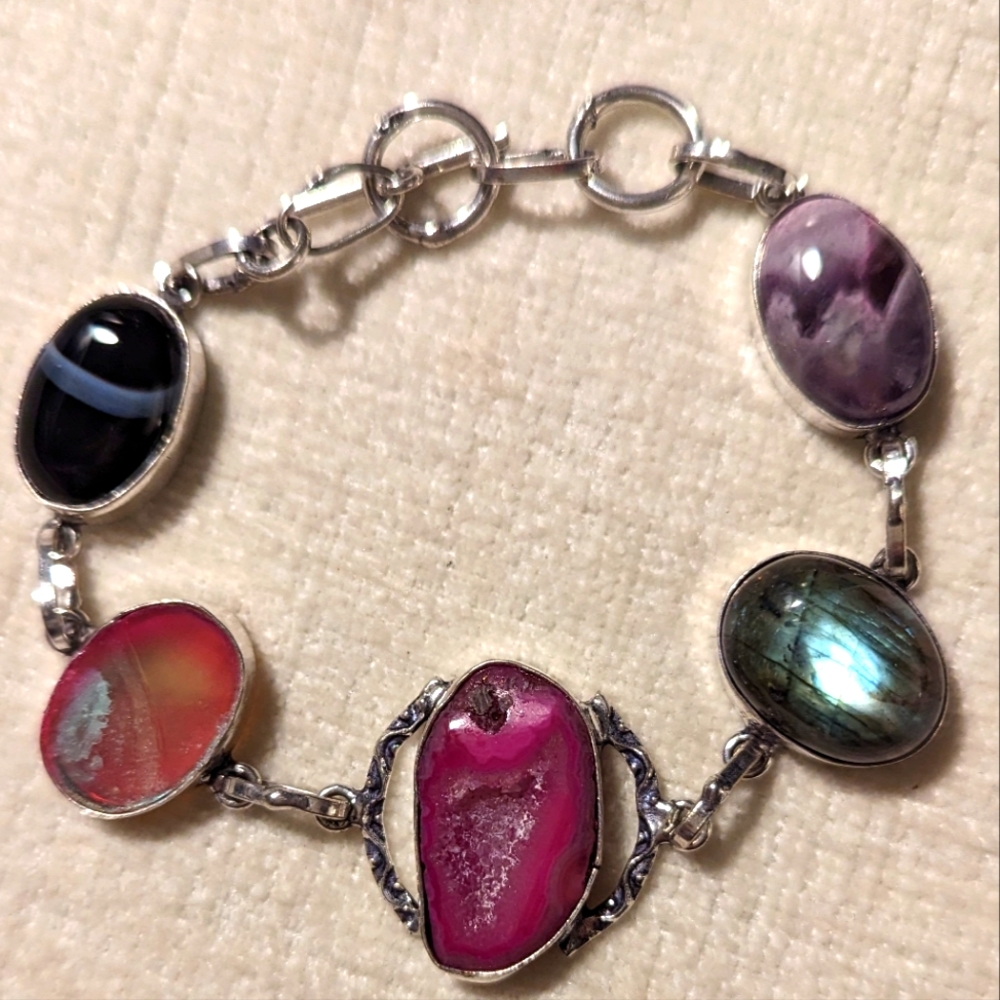 Multi stone bracelet